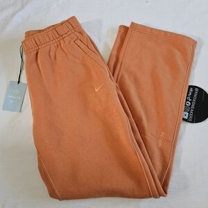 Nike x NOCTA Fleece CS Open Hem Sweatpant Orange FZ4675 808 Men's Size Medium